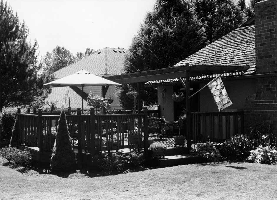 This is our deck